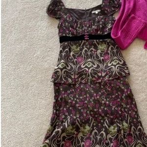 Nanette Lepore shirt and skirt set